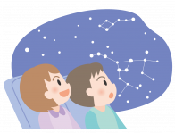 ドームホールプラネタリウム　星空投影会～北区の冬の星座～