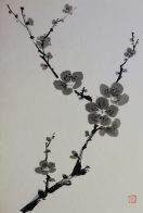 美術体験「水墨画講座」（12月）