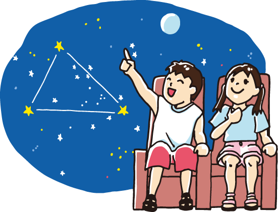 ドームホールプラネタリウム 星空投影会~北区の夏の星座~